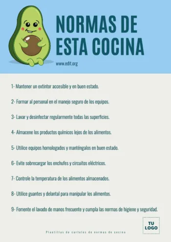 Edita Reglas de Cocina