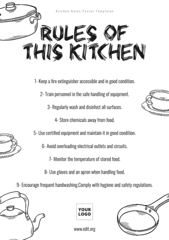 Edit a Kitchen Rules sign