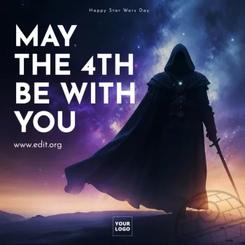 Editar um cartaz do Star Wars