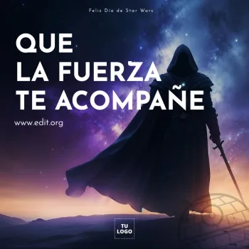 Edita un póster de Star Wars
