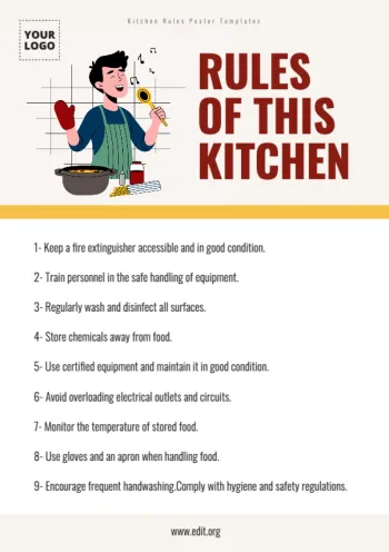 Edit a Kitchen Rules sign