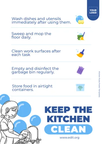 Edit a Kitchen Rules sign