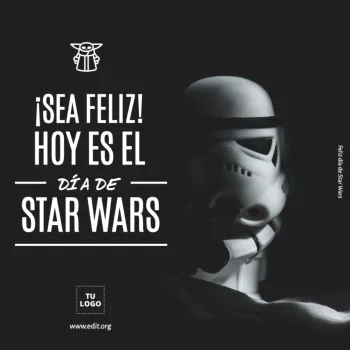 Edita un póster de Star Wars