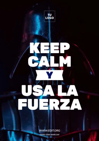 Edita un póster de Star Wars