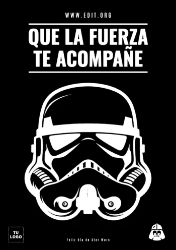 Edita un póster de Star Wars