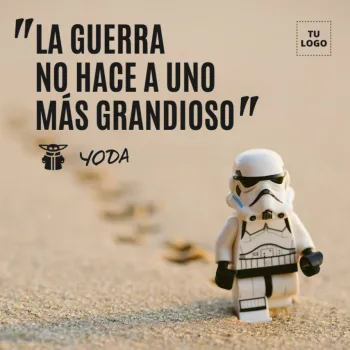 Edita un póster de Star Wars