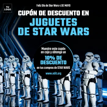 Edita un póster de Star Wars