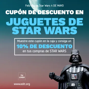 Edita un póster de Star Wars