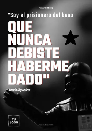 Edita un póster de Star Wars