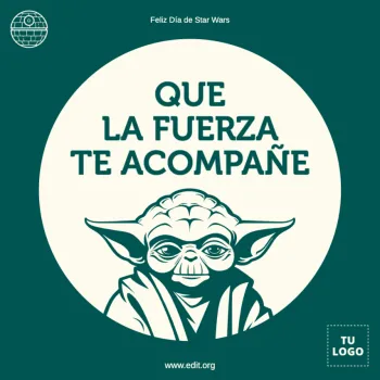 Edita un póster de Star Wars