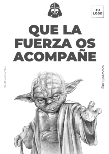 Edita un póster de Star Wars