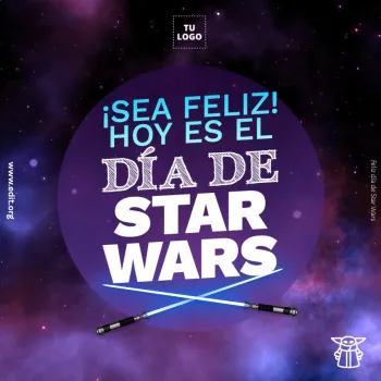Edita un póster de Star Wars