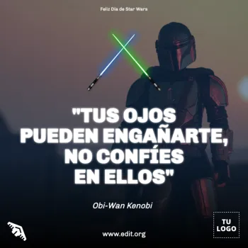 Edita un póster de Star Wars