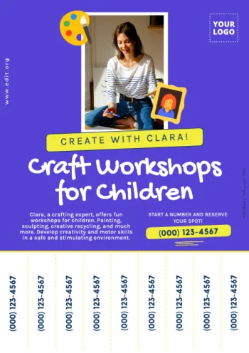 Edit a drawing class banner design