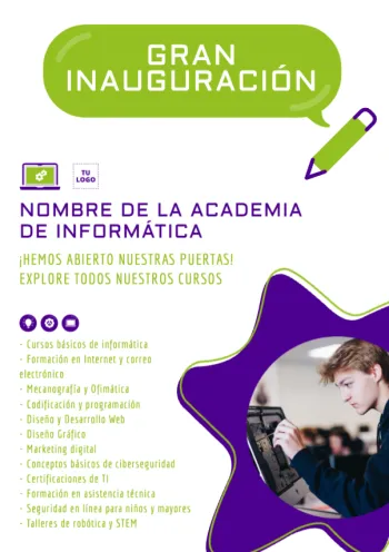 Crear diseños para tu inauguración