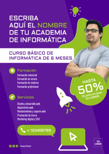 Editar plantillas de clases online