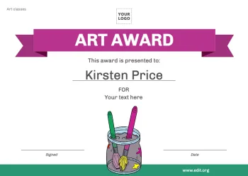 Create my diploma or certificate