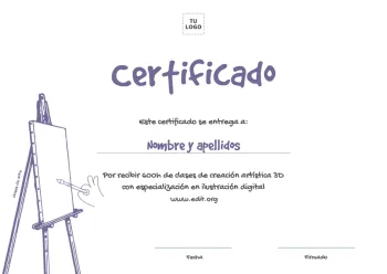 Crear mi diploma o certificado