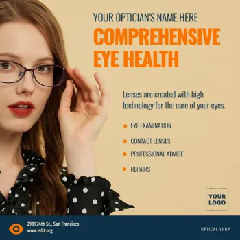 Edit an Optical Store banner