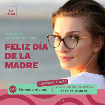 Edita un banner para una Óptica