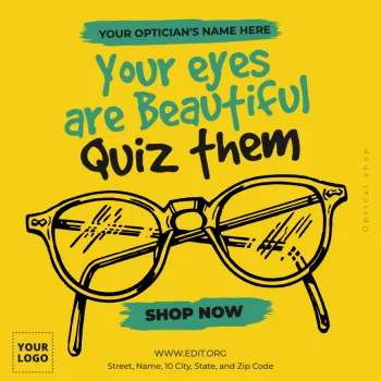 Edit an Optical Store banner