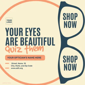 Edit an Optical Store banner