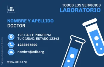 Edita una tarjeta de visita