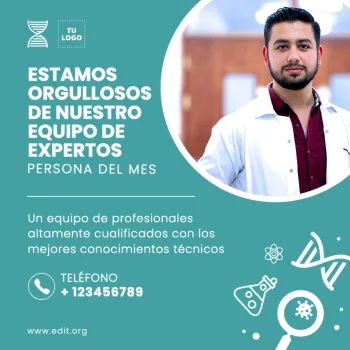 Edita un flyer de Análisis