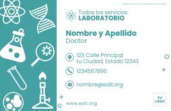 Edita una tarjeta de visita