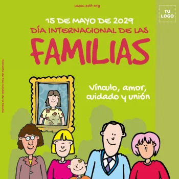 Edita flyers del Día de la Familia