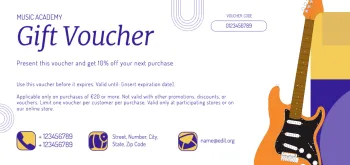 Create a gift voucher