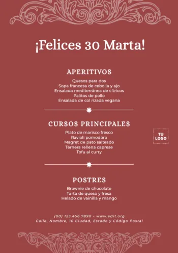 Edita una plantilla A4
