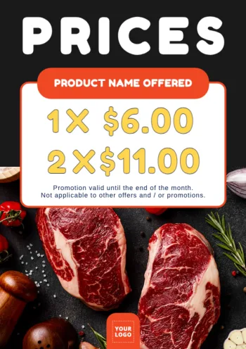 Edit a Butchers' cut poster