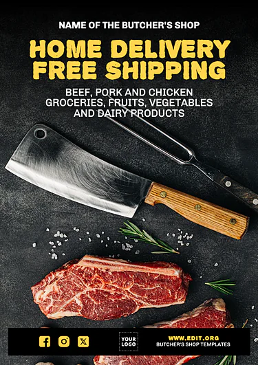 Edit a Butchers' cut poster