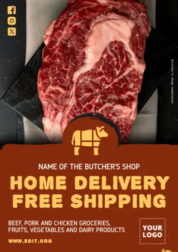 Edit a Butchers' cut poster