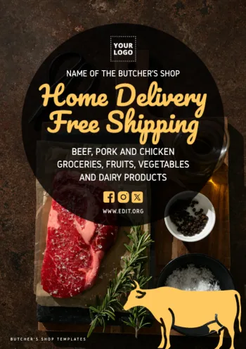 Edit a Butchers' cut poster