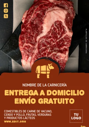 Edita un póster de Carnicería