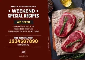 Edit a Butchers' cut poster