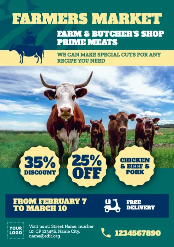 Edit a Butchers' cut poster