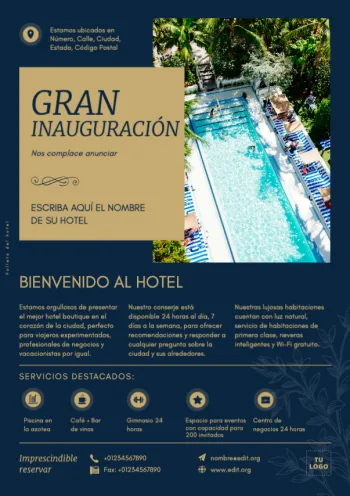 Edita un anuncio de Hotel