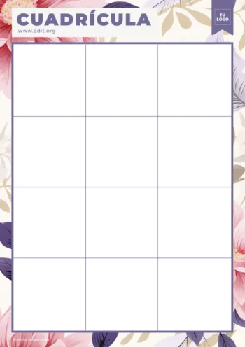 Edita una plantilla cuadriculada