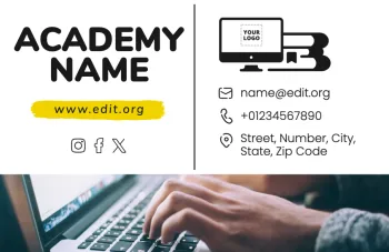 Gestalte deine Visitenkarte