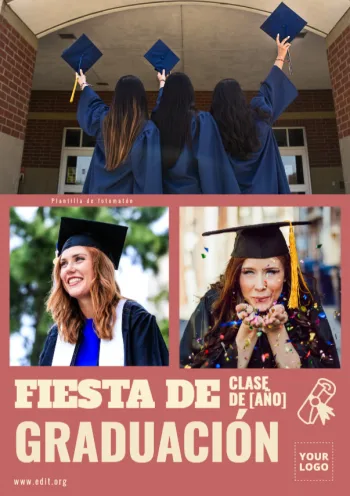 Edita un diseño de graduación