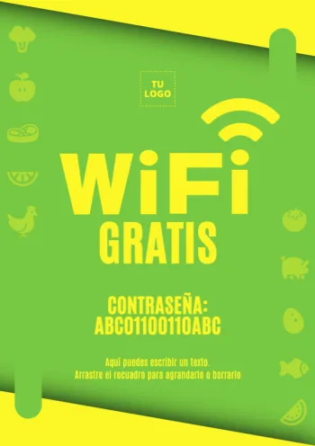 Crear mi cartel de wifi