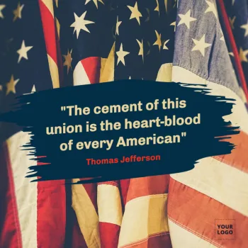 Edit a 4th of july template