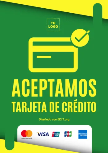 Editar un cartel de pagos