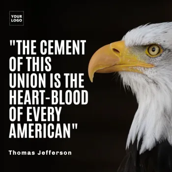 Edit a 4th of july template