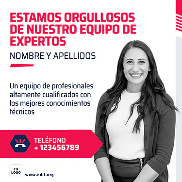Edita un cartel para clases de informática