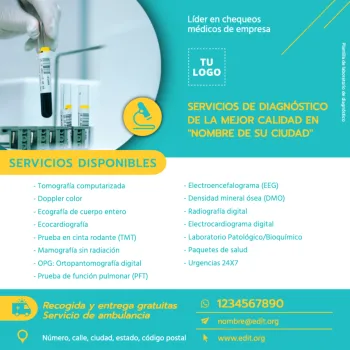 Edita un flyer de Análisis