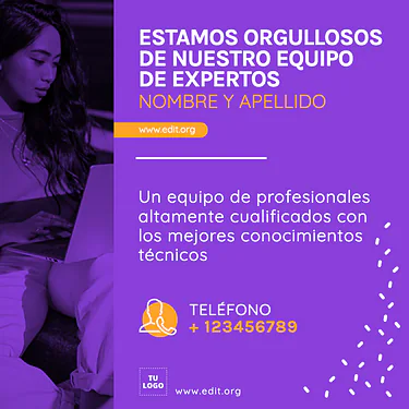 Edita un cartel para clases de informática